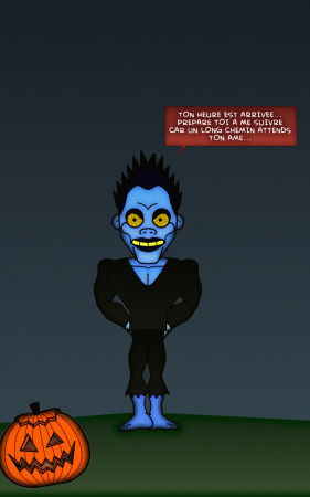 Ryuk a pour mission de faucher des ames...